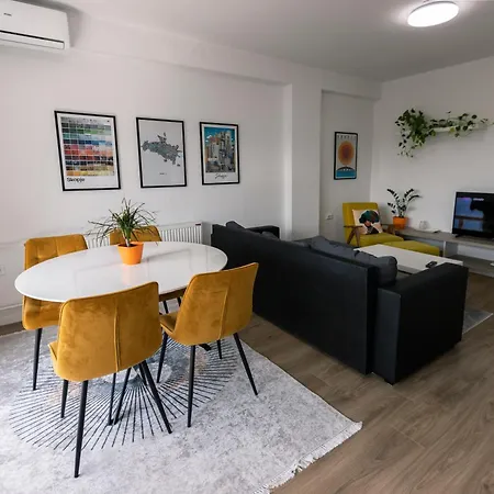 סקופיה Modern City Apartment מראה חיצוני תמונה